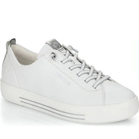 Diana 2 White/Silver Lace Ups