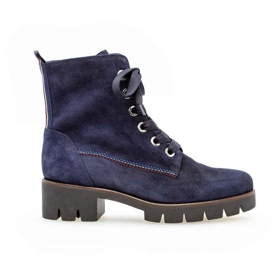 Baccara Blue Ankle Boots