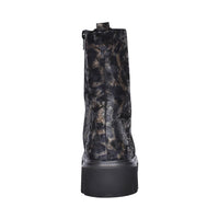 Load image into Gallery viewer, Tawny Black Leopard Print Ankle Boots
