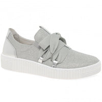 Load image into Gallery viewer, Waltz Silver Casual Trainers
