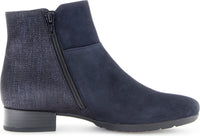 Load image into Gallery viewer, Bambury Dark Blue Ankle Boots
