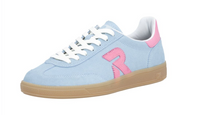 Load image into Gallery viewer, Willow Light Blue Lace up Trainers
