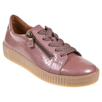 Load image into Gallery viewer, Wisdom Rose Pink Patent Lace Ups
