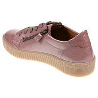 Load image into Gallery viewer, Wisdom Rose Pink Patent Lace Ups
