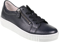 Load image into Gallery viewer, Wisdom Ink Blue Lace Ups
