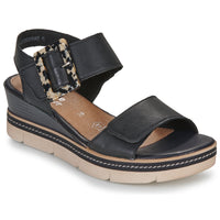 Load image into Gallery viewer, Paloma Black Leather Sandals
