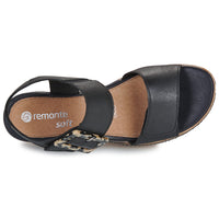 Load image into Gallery viewer, Paloma Black Leather Sandals
