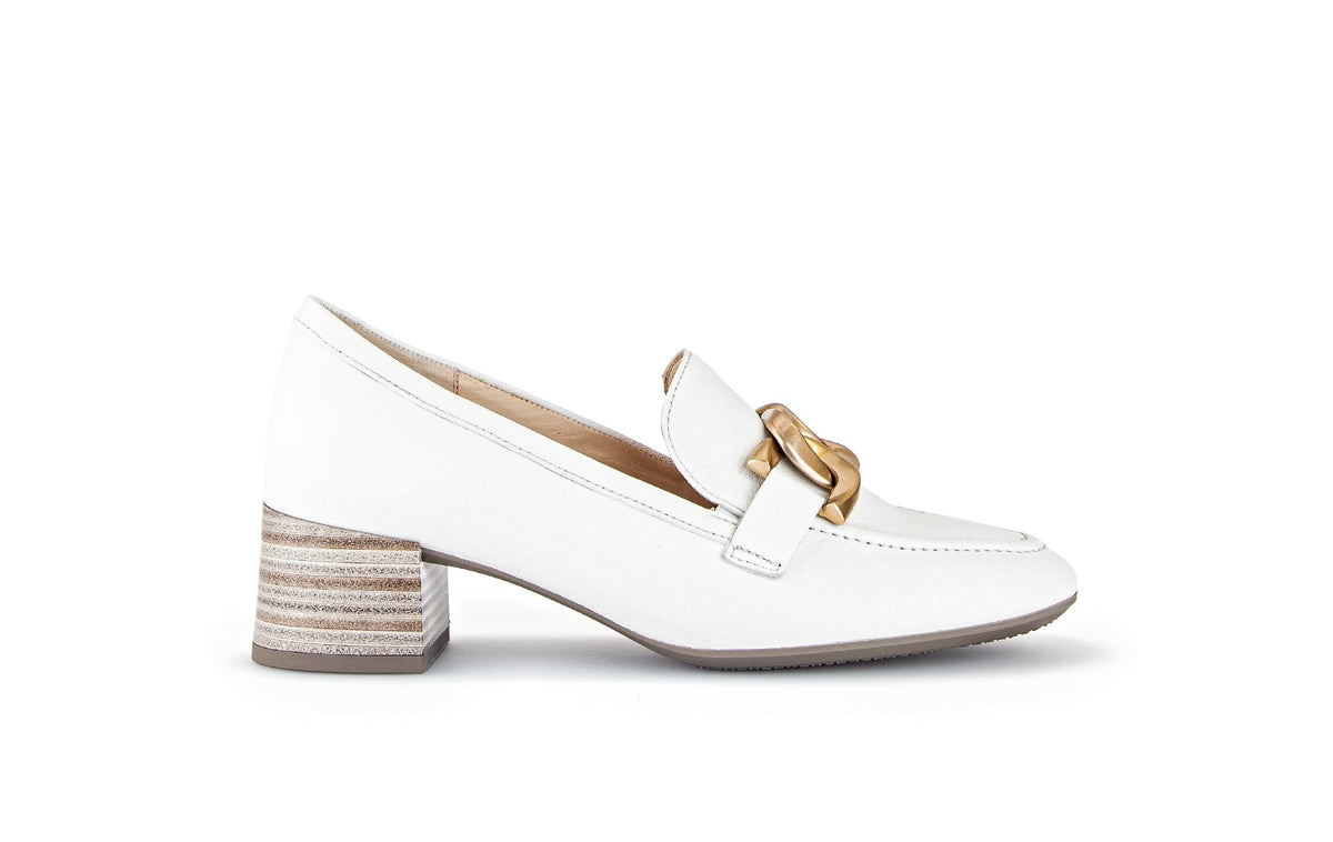 Enjoy Cream Loafer Shoes