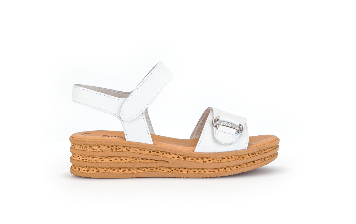 Addison White Sandals