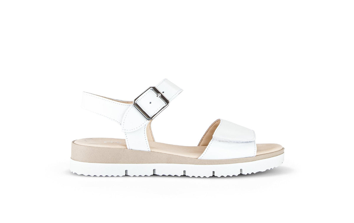 Linzi White Sandals
