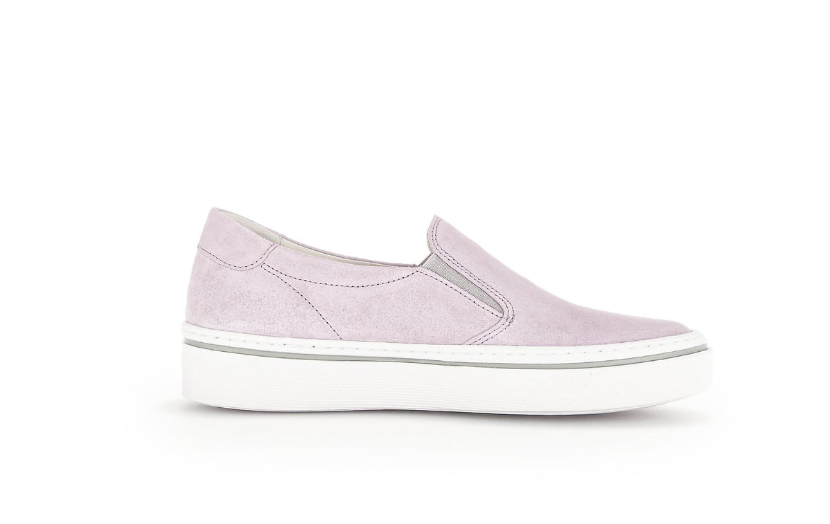 Compass Suede Lavender Slip-on Casual Loafers