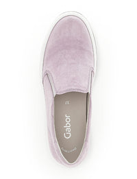 Load image into Gallery viewer, Compass Suede Lavender Slip-on Casual Loafers
