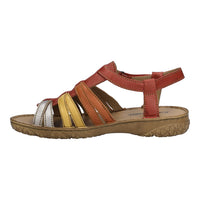 Load image into Gallery viewer, Ivy 02 Red Multi Sandals
