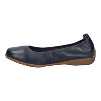 Load image into Gallery viewer, Fenja 01 Navy Slip on Ballet Pumps
