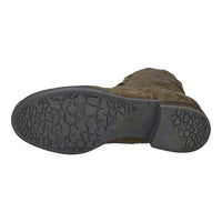 Load image into Gallery viewer, Sanja 01 Olive Green Lace Ankle Boots
