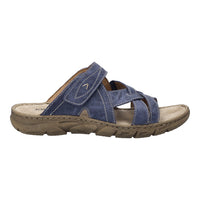 Load image into Gallery viewer, Brenda 10 Blue Slip On Sandals

