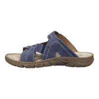 Load image into Gallery viewer, Brenda 10 Blue Slip On Sandals
