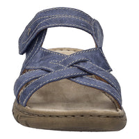Load image into Gallery viewer, Brenda 10 Blue Slip On Sandals
