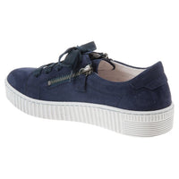 Load image into Gallery viewer, Wisdom Ink Blue Lace Ups
