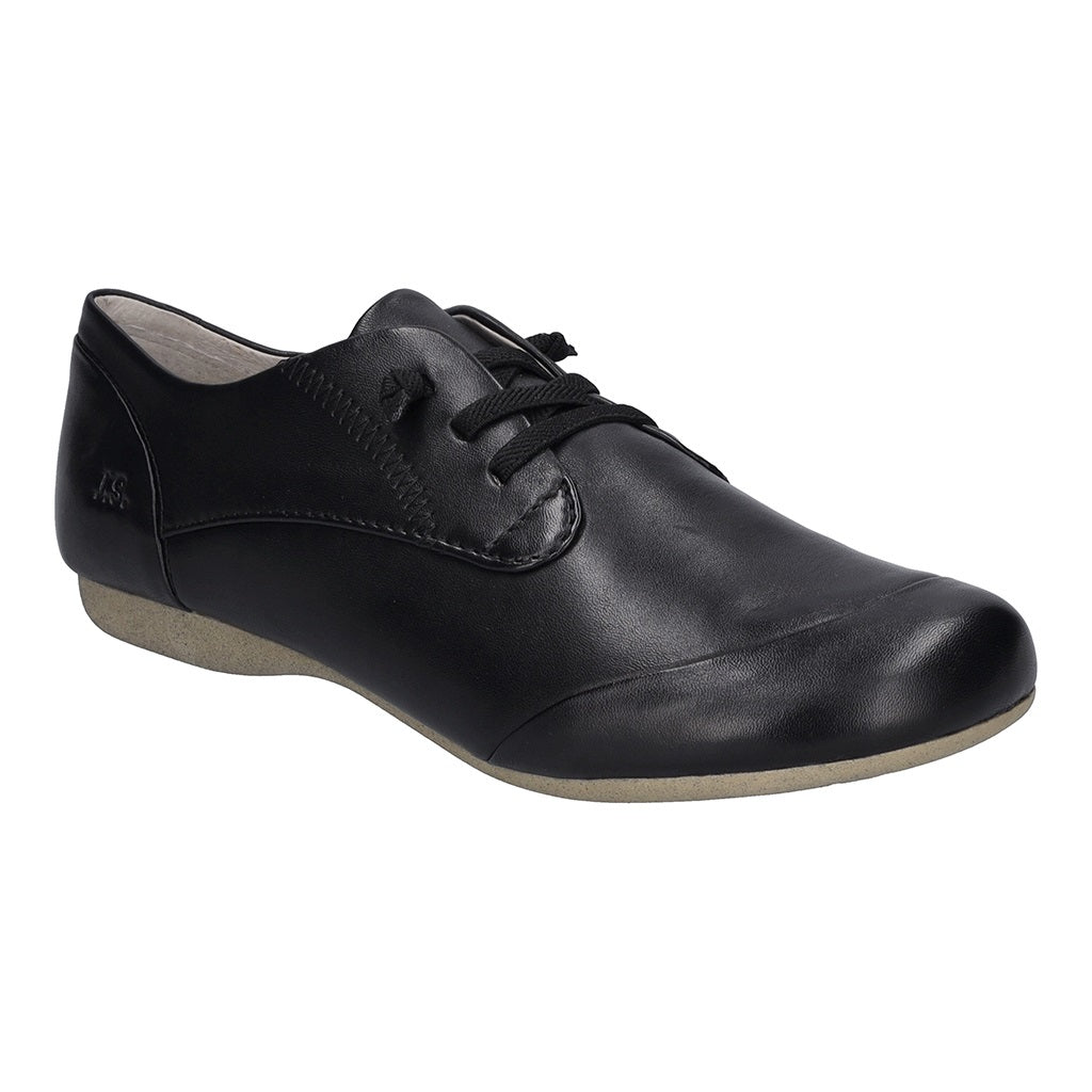 Fiona 01 Black Slip on Shoes