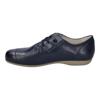 Load image into Gallery viewer, Fiona 01 Dark Blue Slip on Shoes
