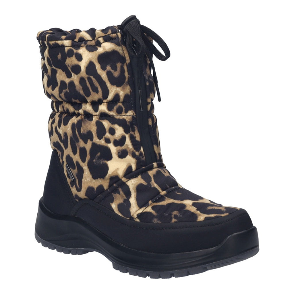 Colorado 58 Black Leopard print Boots