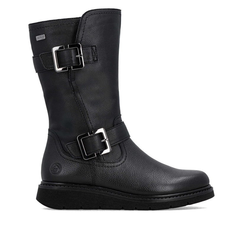 Finsbury Black Ankle Boots
