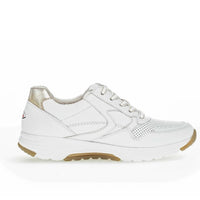 Load image into Gallery viewer, Hayley White Lace ups
