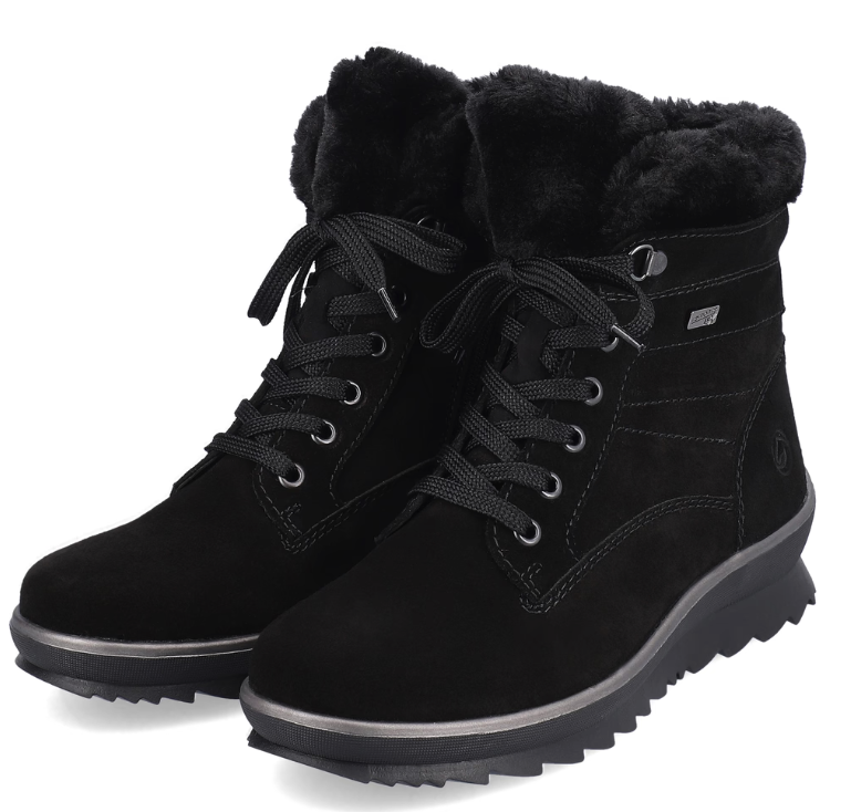 New York Black Ankle Boots