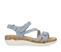 Load image into Gallery viewer, Olivia Blue Jeans Sandals
