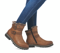 Load image into Gallery viewer, Raven Brown Ankle Boots
