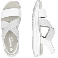 Load image into Gallery viewer, Musidora White Sandals
