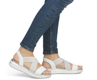 Load image into Gallery viewer, Musidora White Sandals
