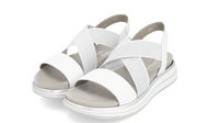 Load image into Gallery viewer, Musidora White Sandals
