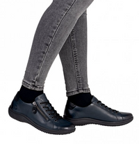 Load image into Gallery viewer, Lexi Navy Trainers
