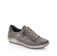 Load image into Gallery viewer, Abigail Grey Lace Ups
