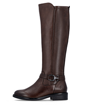 Load image into Gallery viewer, Sutton Brown Leather Womens Knee High Boots
