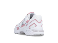 Load image into Gallery viewer, Blossom White Lace up Mesh Trainers
