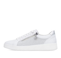 Load image into Gallery viewer, Broadway White Sneakers

