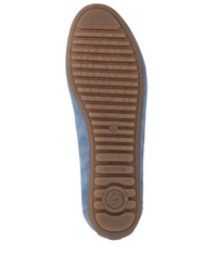 Load image into Gallery viewer, Adelaide Blue Suede Slip On Shoes
