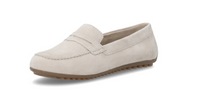 Load image into Gallery viewer, Adelaide Beige Suede Slip On Shoes
