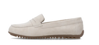 Load image into Gallery viewer, Adelaide Beige Suede Slip On Shoes
