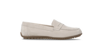 Load image into Gallery viewer, Adelaide Beige Suede Slip On Shoes
