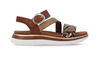 Load image into Gallery viewer, Barcelona Brown Sandals
