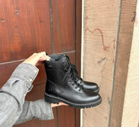 Load image into Gallery viewer, Storm Black Ankle Boots
