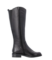 Load image into Gallery viewer, Clyde Black Leather Womens High Boots
