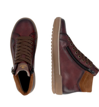 Load image into Gallery viewer, Tweed Red Ankle Boots
