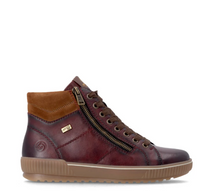 Load image into Gallery viewer, Tweed Red Ankle Boots
