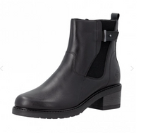 Load image into Gallery viewer, Medway Black Ankle Boots
