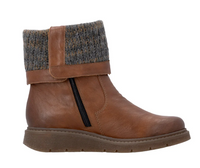 Load image into Gallery viewer, Tanya Brown Ankle Boots
